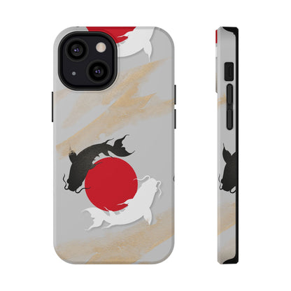 Coque de Téléphone Koi Circle Résistante aux Chocs