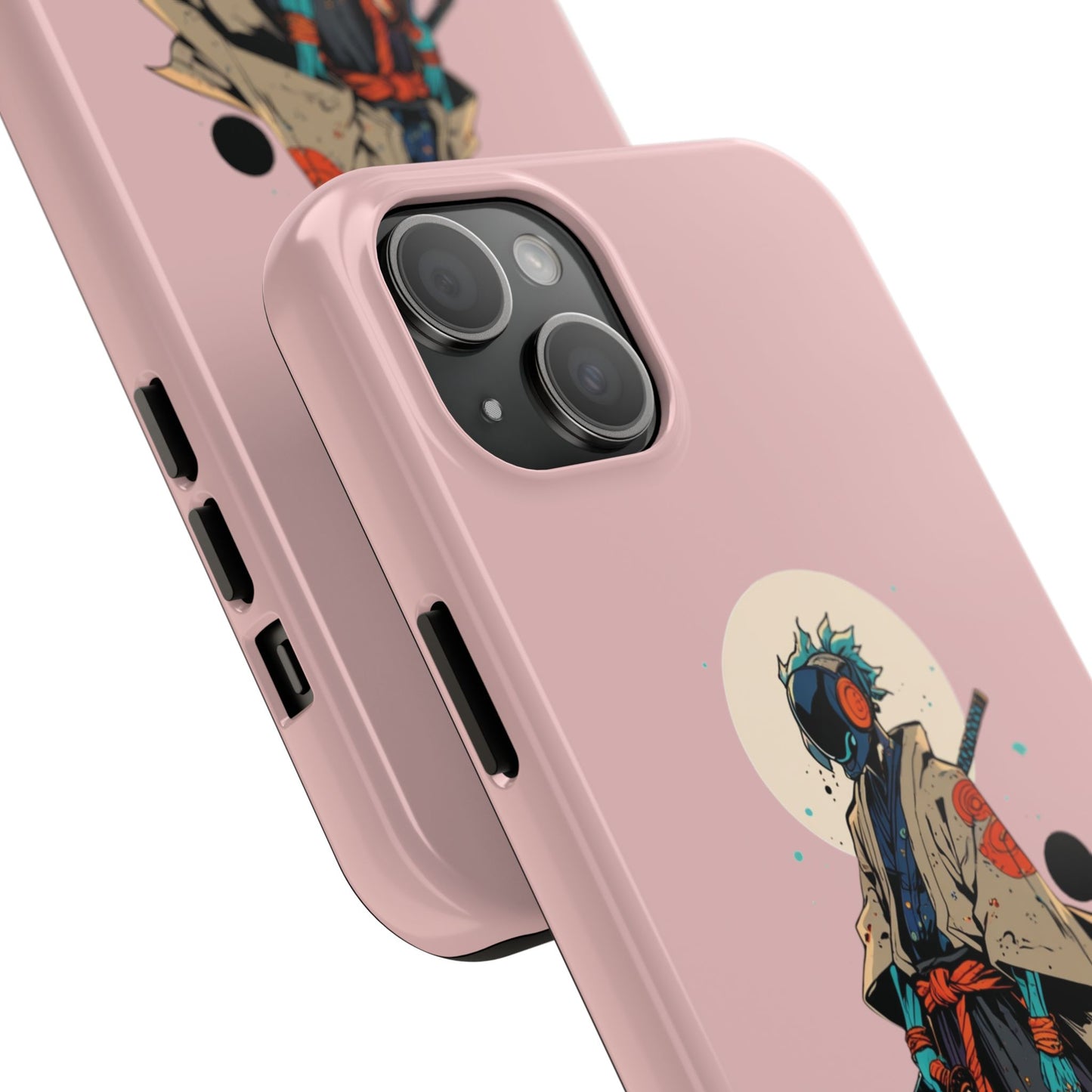 Samurai Cyberpunk Phone Case — Tough Protective iPhone Cover