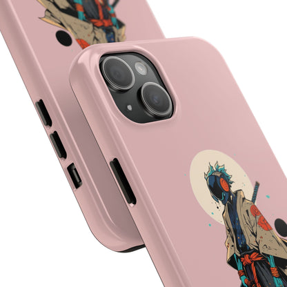 Samurai Cyberpunk Phone Case — Tough Protective iPhone Cover