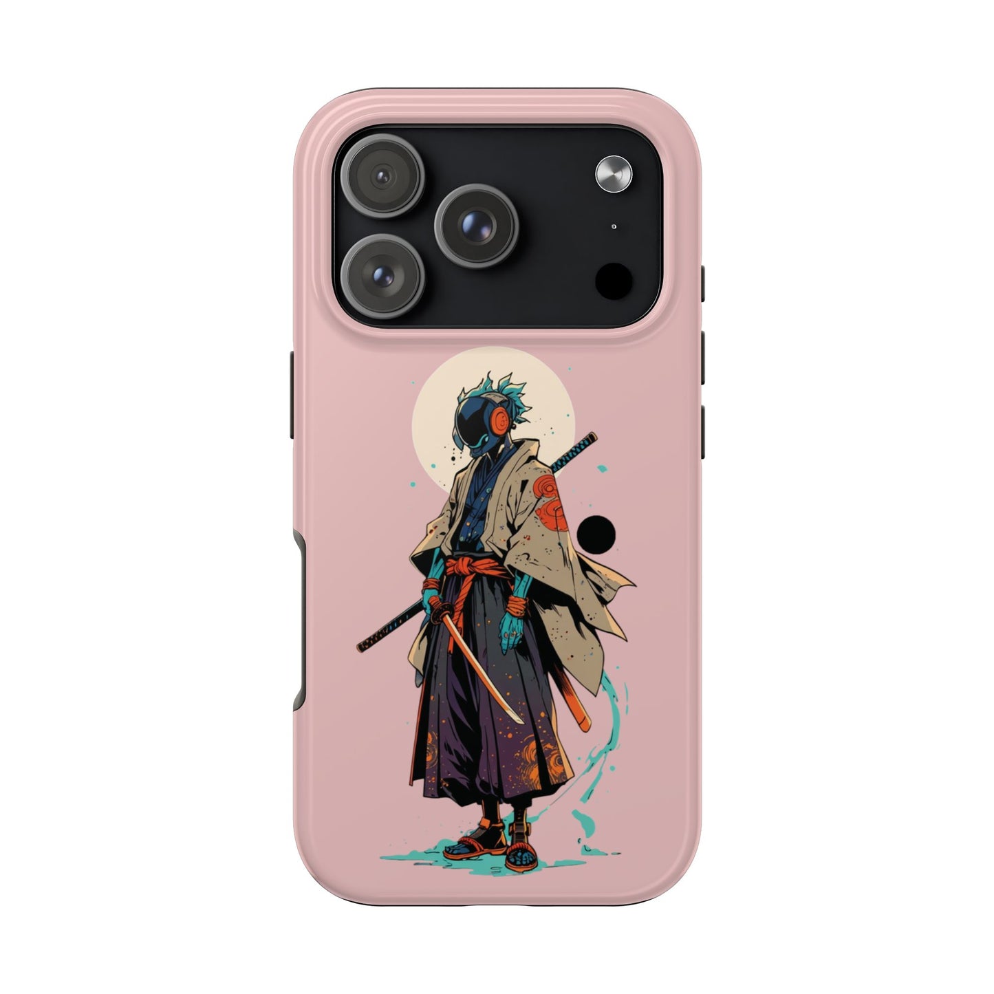 Samurai Cyberpunk Phone Case — Tough Protective iPhone Cover