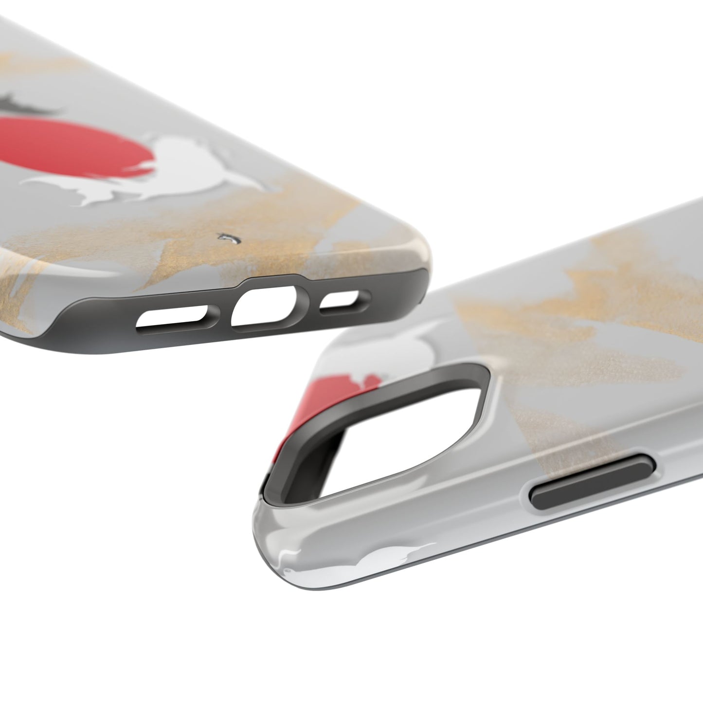 Coque de Téléphone Koi Circle Résistante aux Chocs