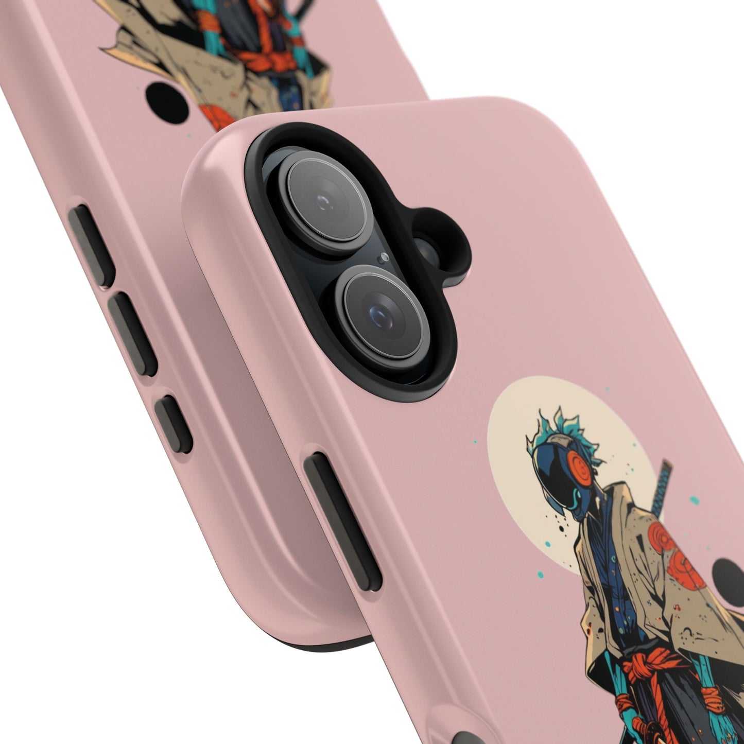 Samurai Cyberpunk Phone Case — Tough Protective iPhone Cover