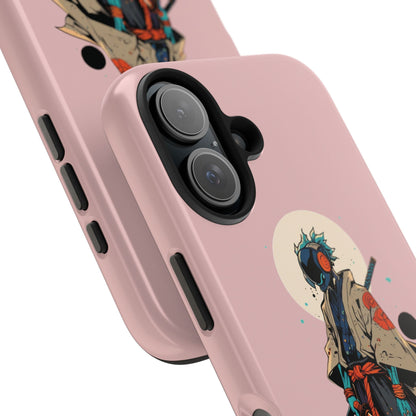 Samurai Cyberpunk Phone Case — Tough Protective iPhone Cover