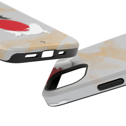 Coque de Téléphone Koi Circle Résistante aux Chocs