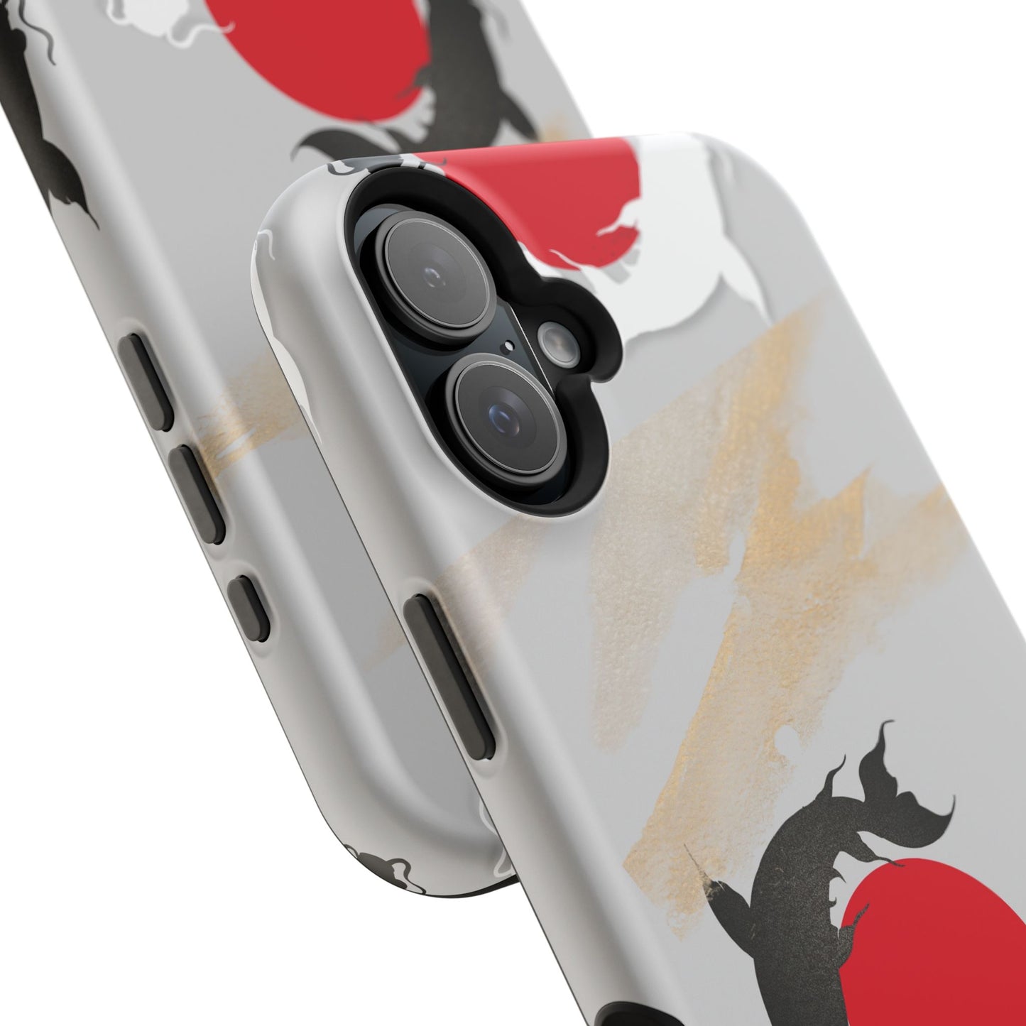 Coque de Téléphone Koi Circle Résistante aux Chocs