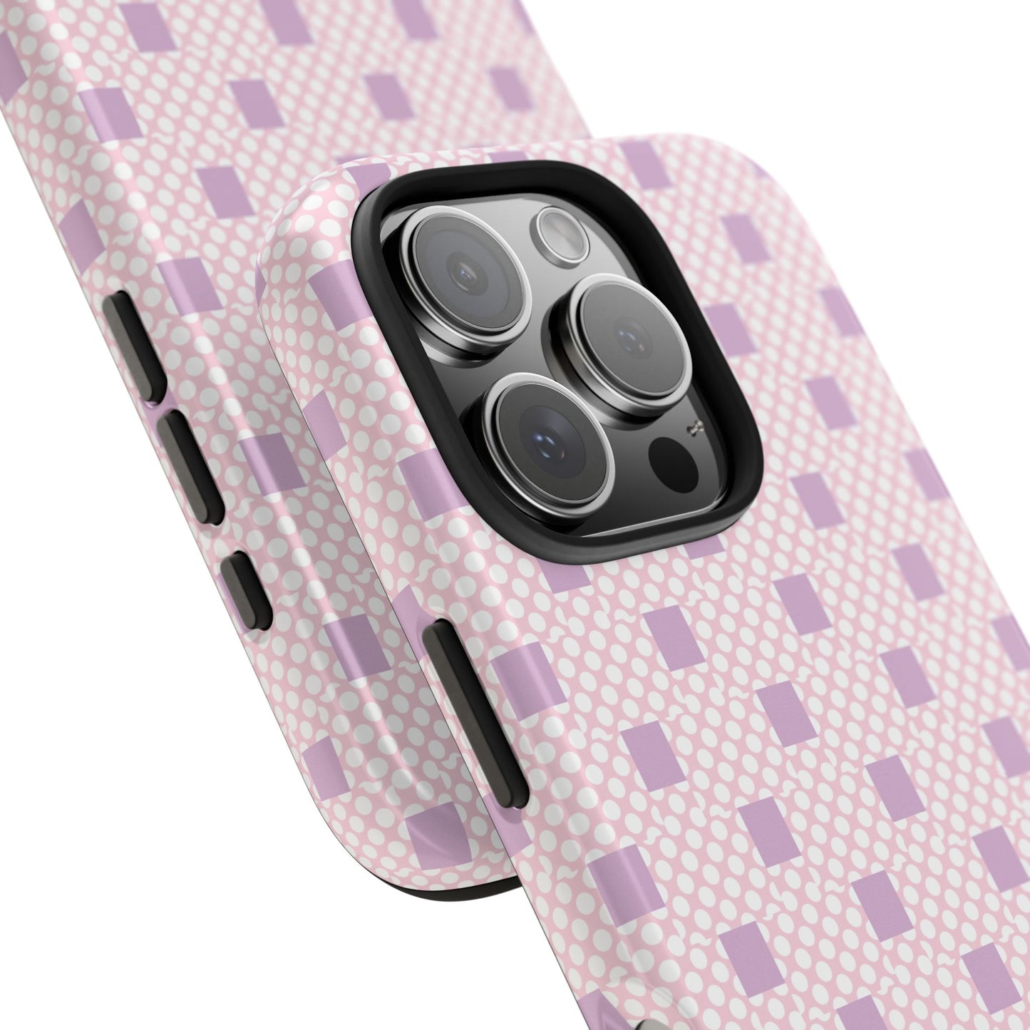 Coque de téléphone renforcée Pastel Lavender Check