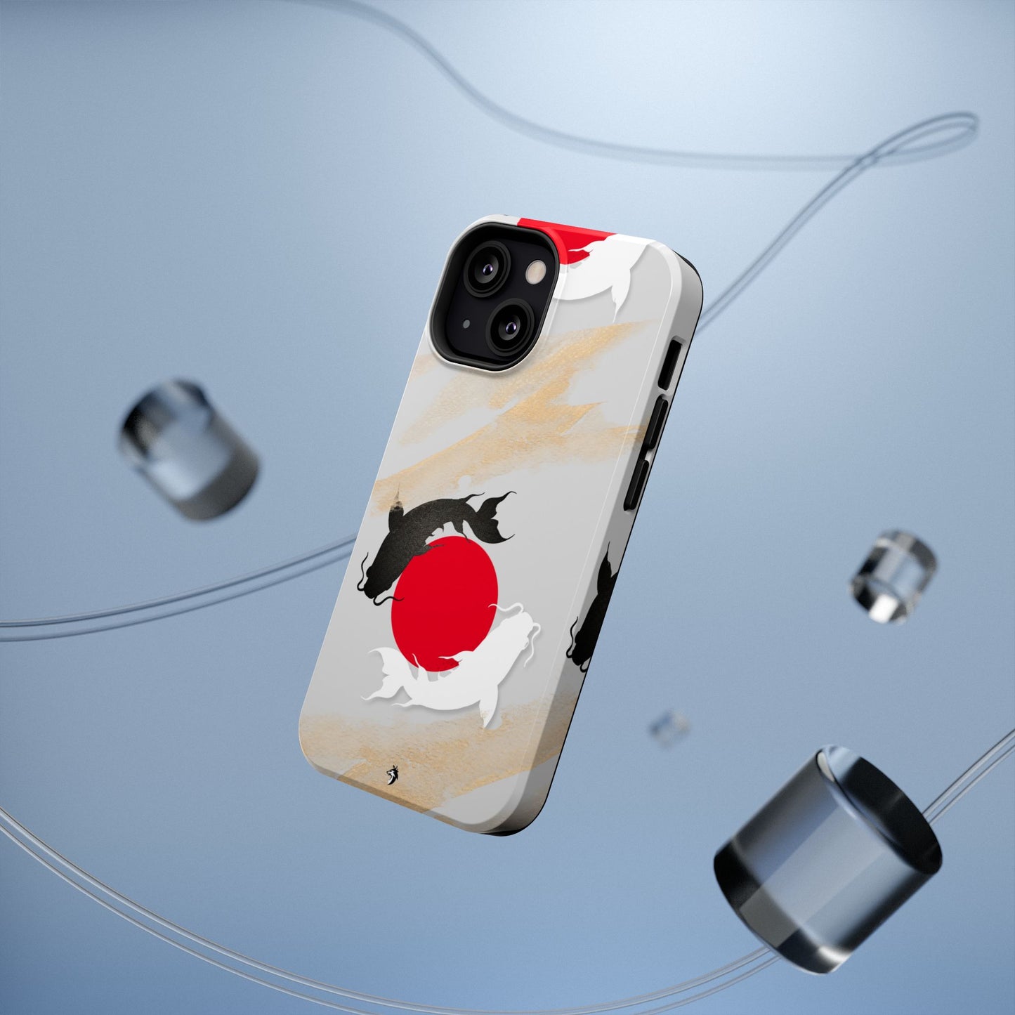 Coque de Téléphone Koi Circle Résistante aux Chocs