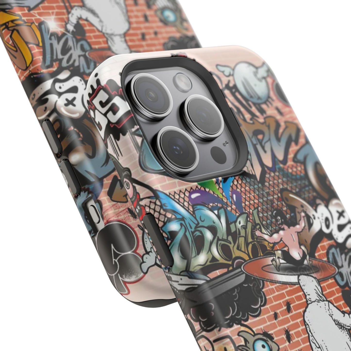 Coque de téléphone Graffiti Street Art — Coque résistante aux chocs style camouflage skateboard urbain