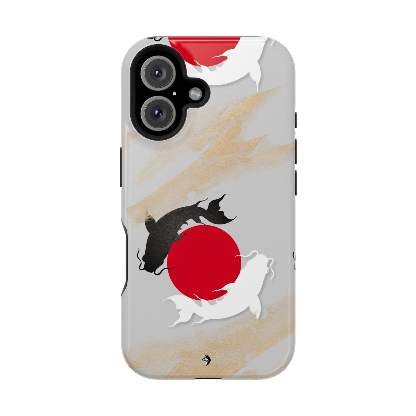 Coque de Téléphone Koi Circle Résistante aux Chocs