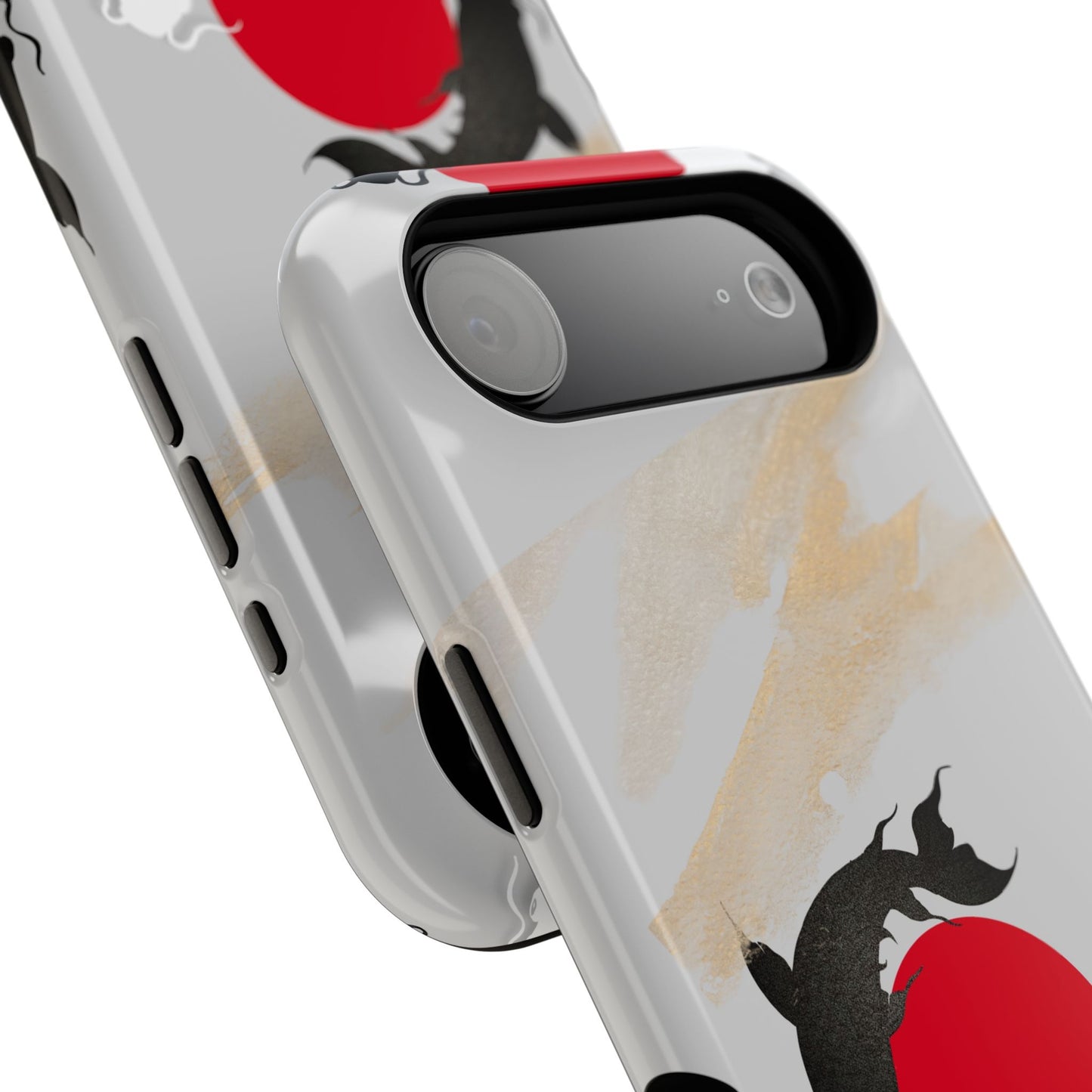 Coque de Téléphone Koi Circle Résistante aux Chocs