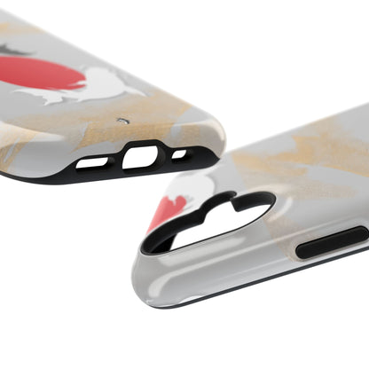 Coque de Téléphone Koi Circle Résistante aux Chocs