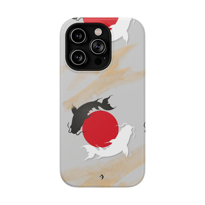 Coque de Téléphone Koi Circle Résistante aux Chocs