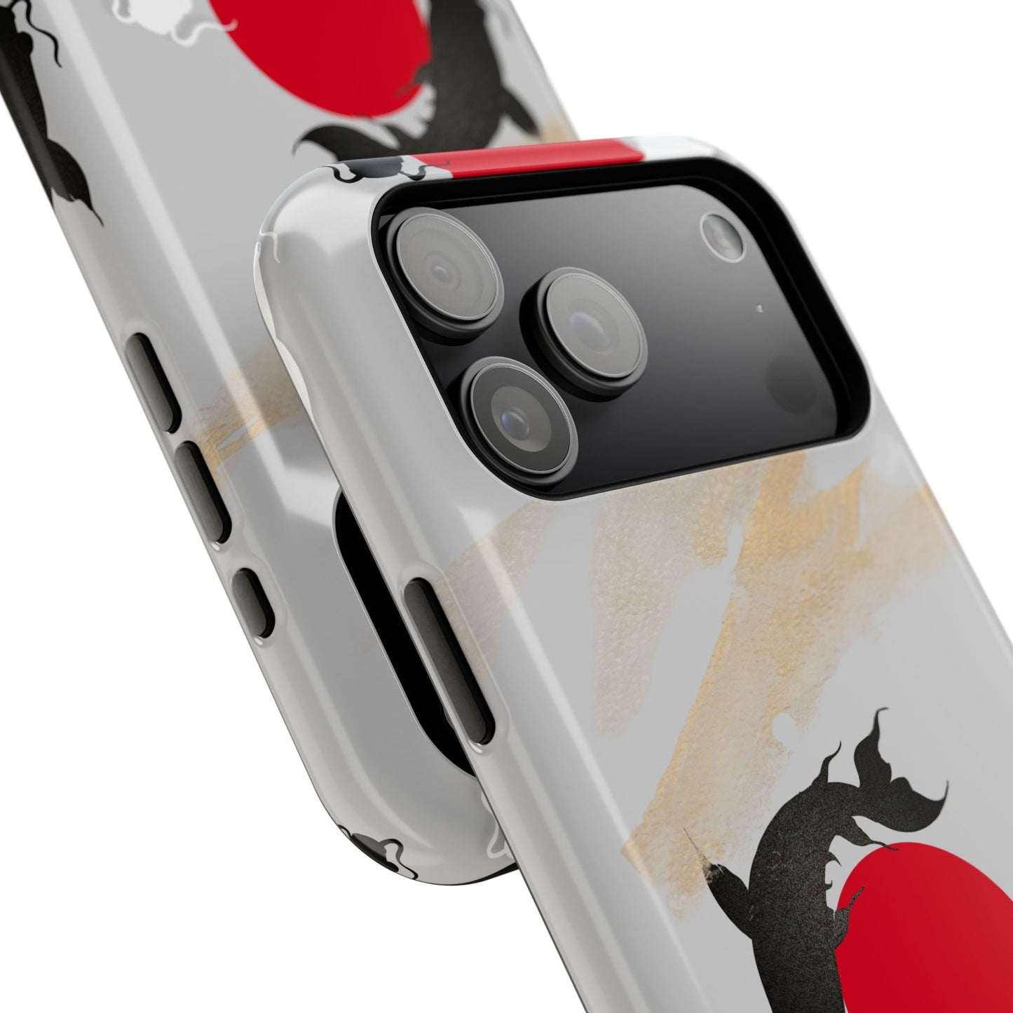 Coque de Téléphone Koi Circle Résistante aux Chocs