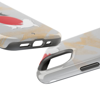 Coque de Téléphone Koi Circle Résistante aux Chocs