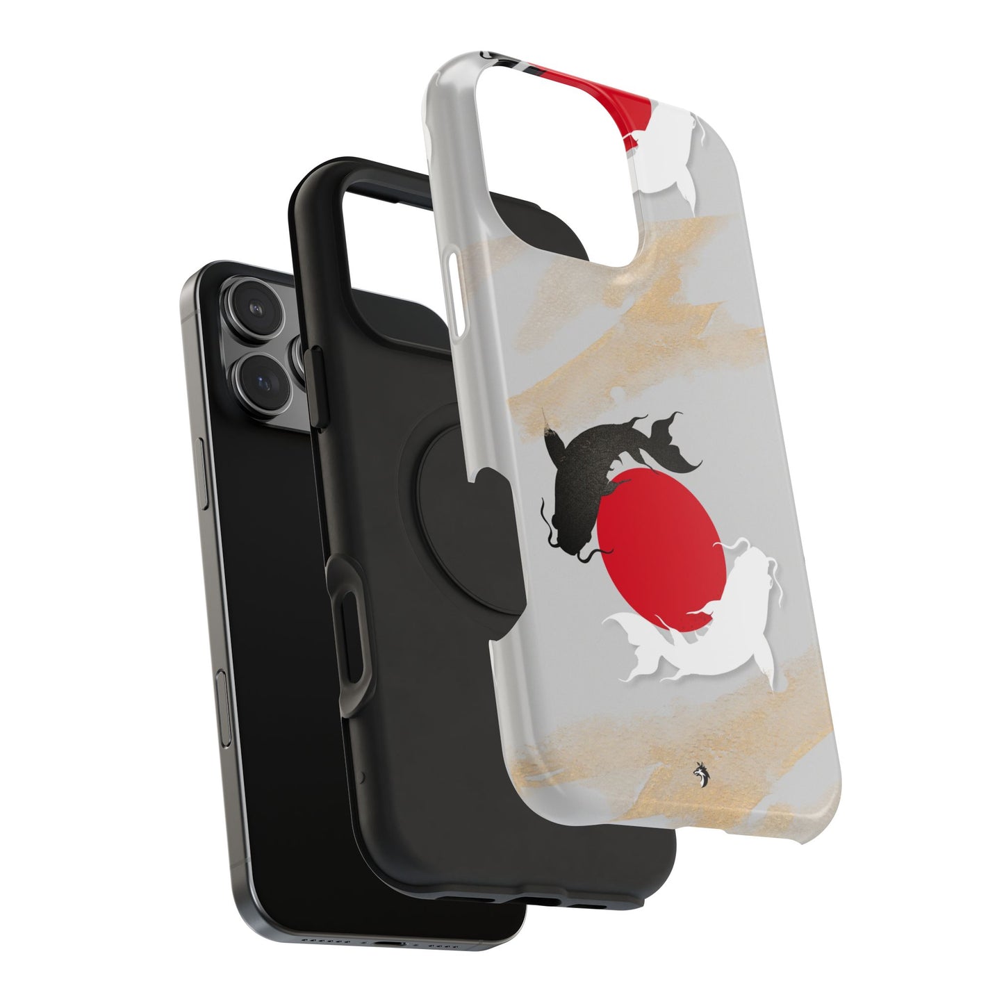 Coque de Téléphone Koi Circle Résistante aux Chocs