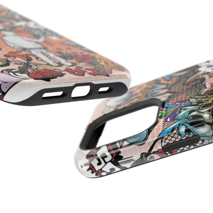 Coque de téléphone Graffiti Street Art — Coque résistante aux chocs style camouflage skateboard urbain