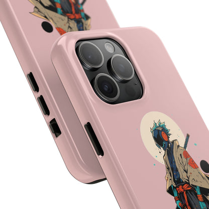 Samurai Cyberpunk Phone Case — Tough Protective iPhone Cover