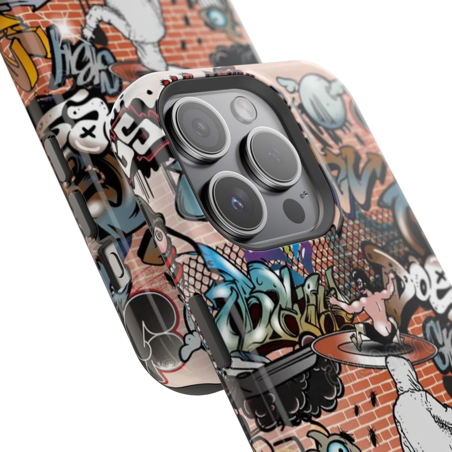 Coque de téléphone Graffiti Street Art — Coque résistante aux chocs style camouflage skateboard urbain