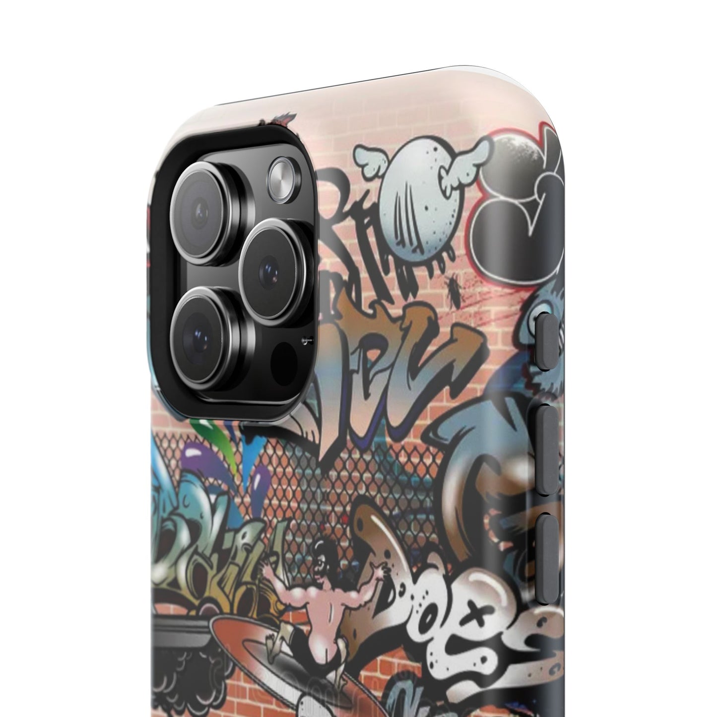 Coque de téléphone Graffiti Street Art — Coque résistante aux chocs style camouflage skateboard urbain