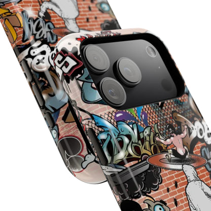 Coque de téléphone Graffiti Street Art — Coque résistante aux chocs style camouflage skateboard urbain