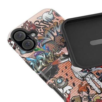 Coque de téléphone Graffiti Street Art — Coque résistante aux chocs style camouflage skateboard urbain