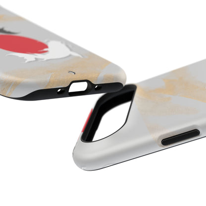 Coque de Téléphone Koi Circle Résistante aux Chocs