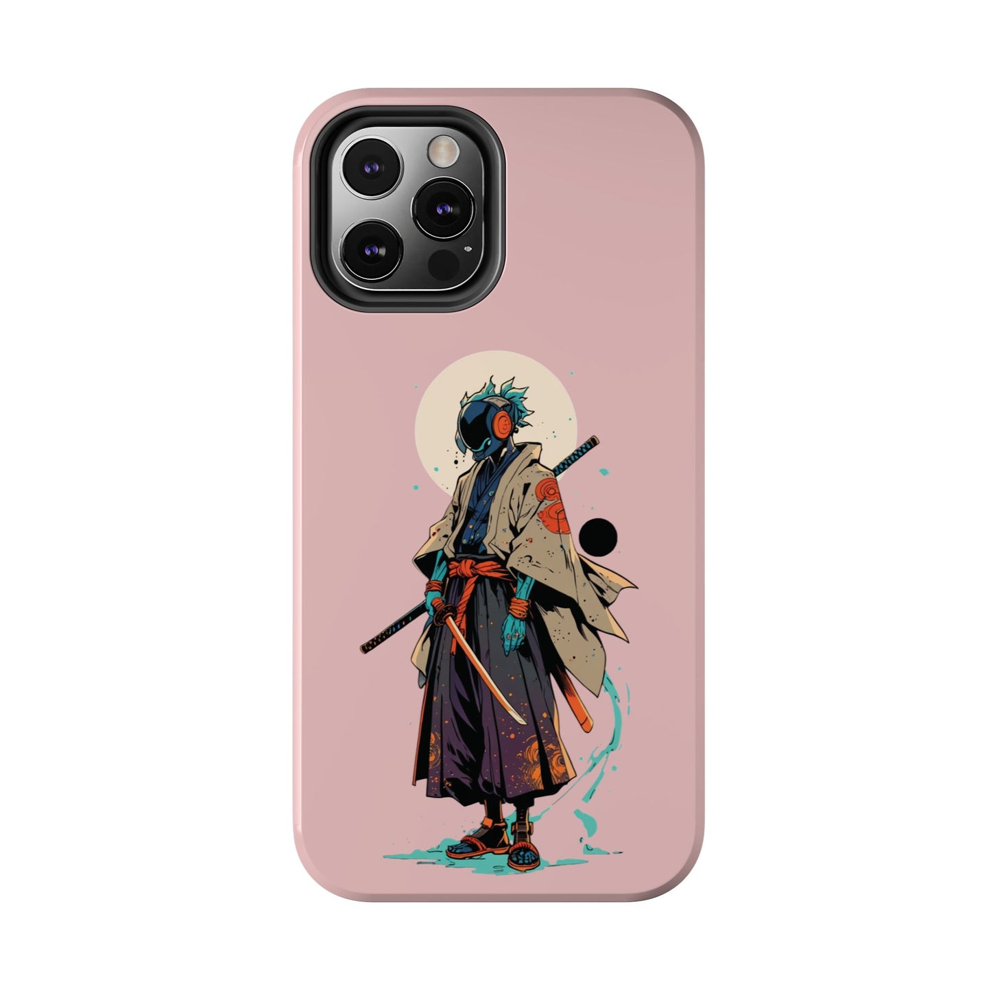 Samurai Cyberpunk Phone Case — Tough Protective iPhone Cover