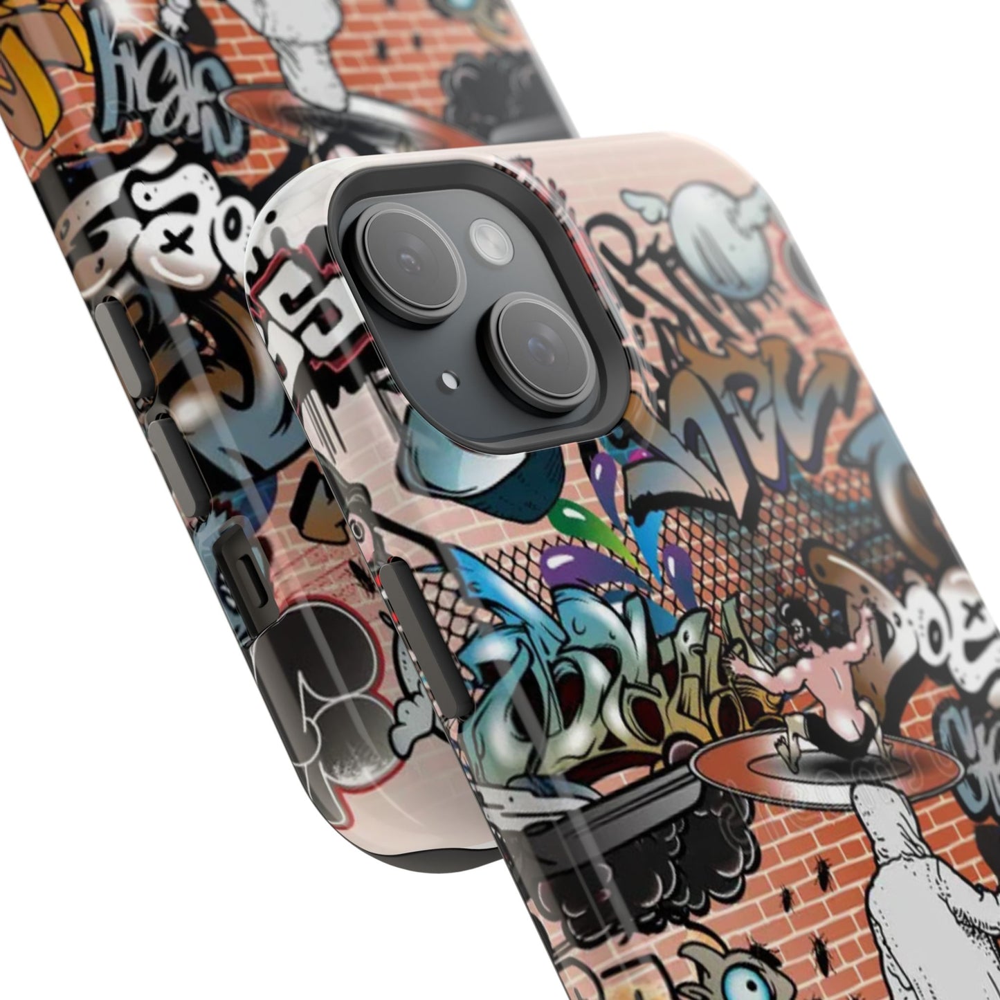 Coque de téléphone Graffiti Street Art — Coque résistante aux chocs style camouflage skateboard urbain