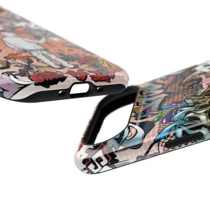 Coque de téléphone Graffiti Street Art — Coque résistante aux chocs style camouflage skateboard urbain
