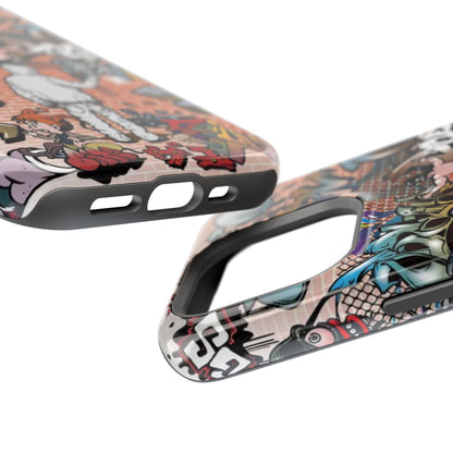 Coque de téléphone Graffiti Street Art — Coque résistante aux chocs style camouflage skateboard urbain