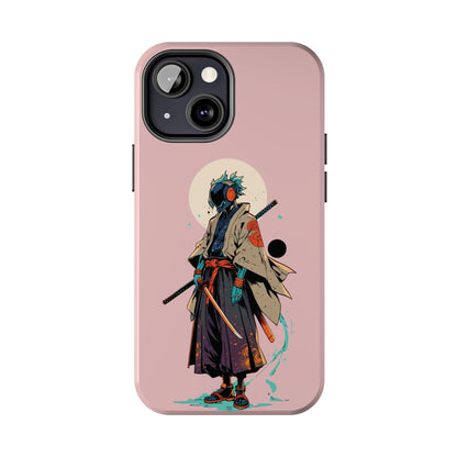 Samurai Cyberpunk Phone Case — Tough Protective iPhone Cover