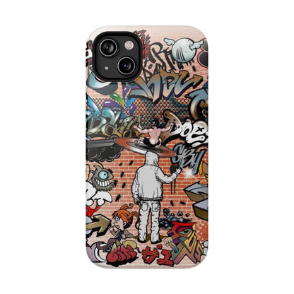 Coque de téléphone Graffiti Street Art — Coque résistante aux chocs style camouflage skateboard urbain