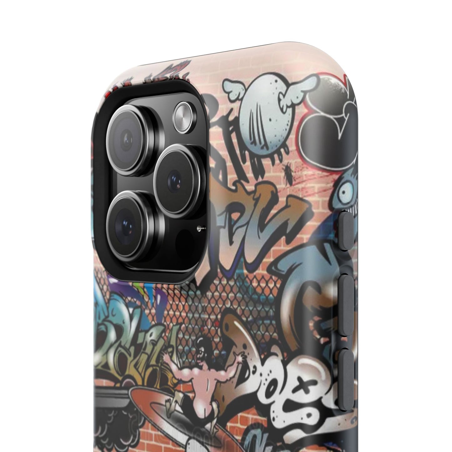 Coque de téléphone Graffiti Street Art — Coque résistante aux chocs style camouflage skateboard urbain
