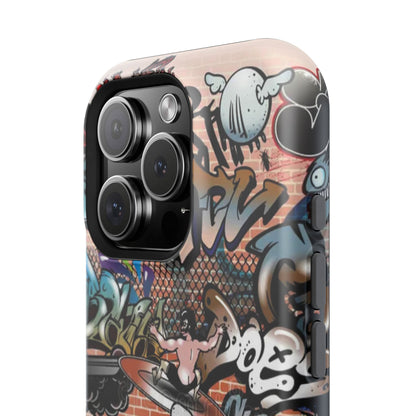 Coque de téléphone Graffiti Street Art — Coque résistante aux chocs style camouflage skateboard urbain