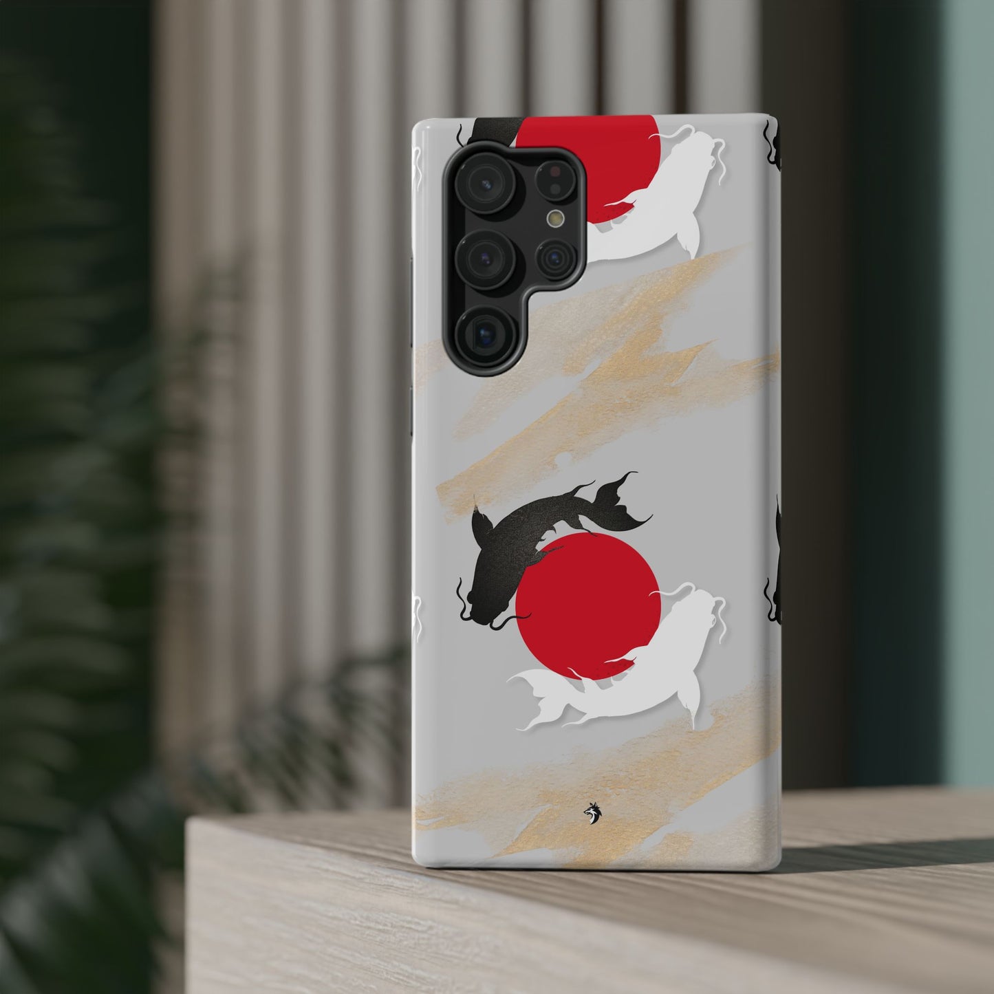 Coque de Téléphone Koi Circle Résistante aux Chocs