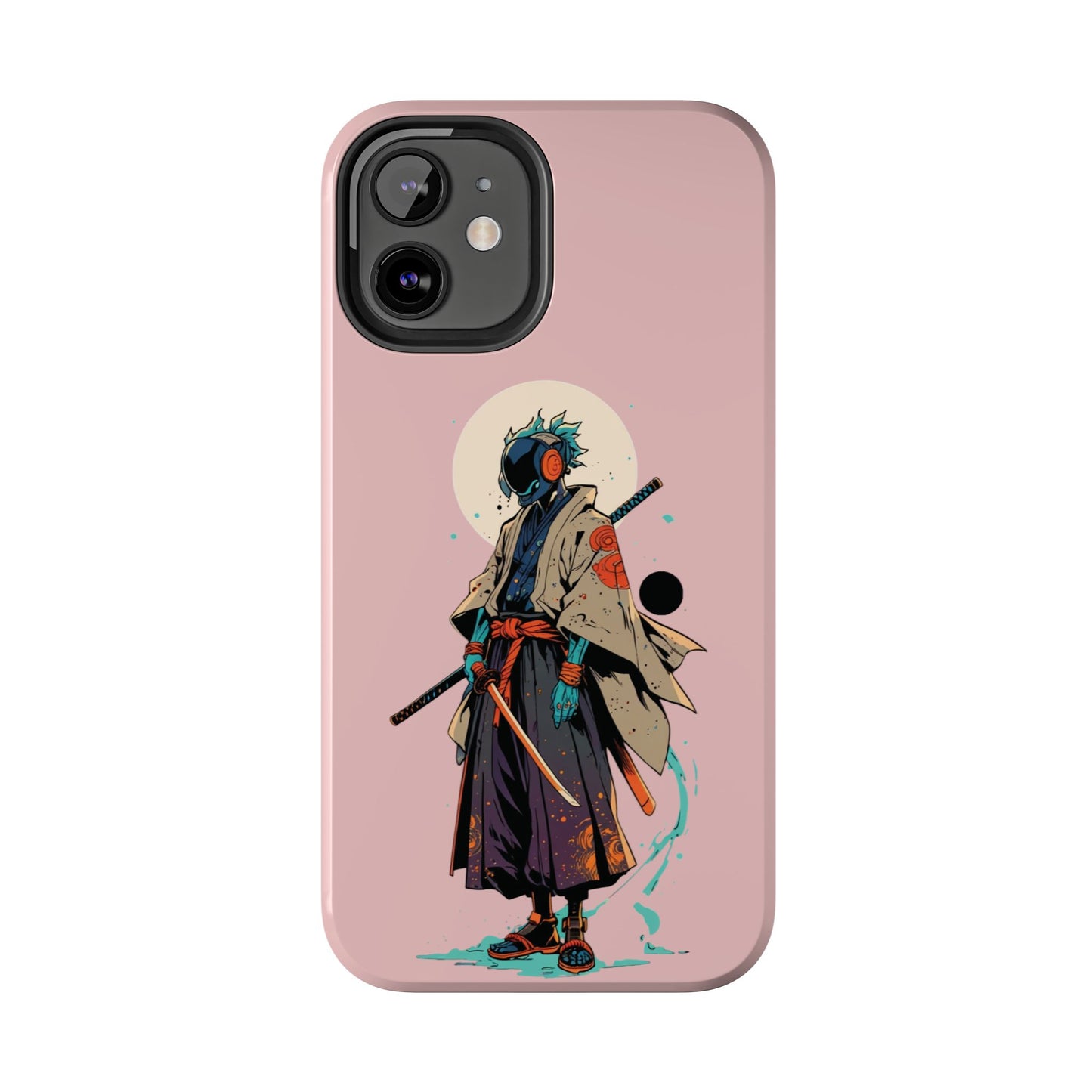 Samurai Cyberpunk Phone Case — Tough Protective iPhone Cover
