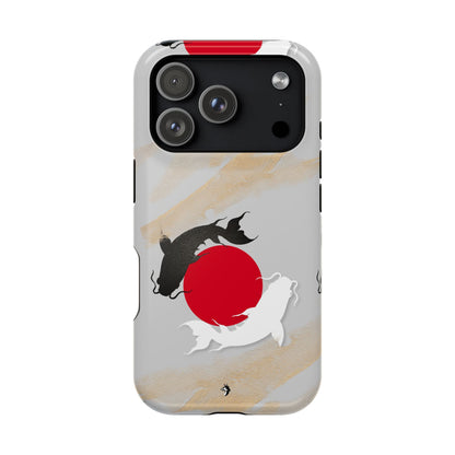 Coque de Téléphone Koi Circle Résistante aux Chocs
