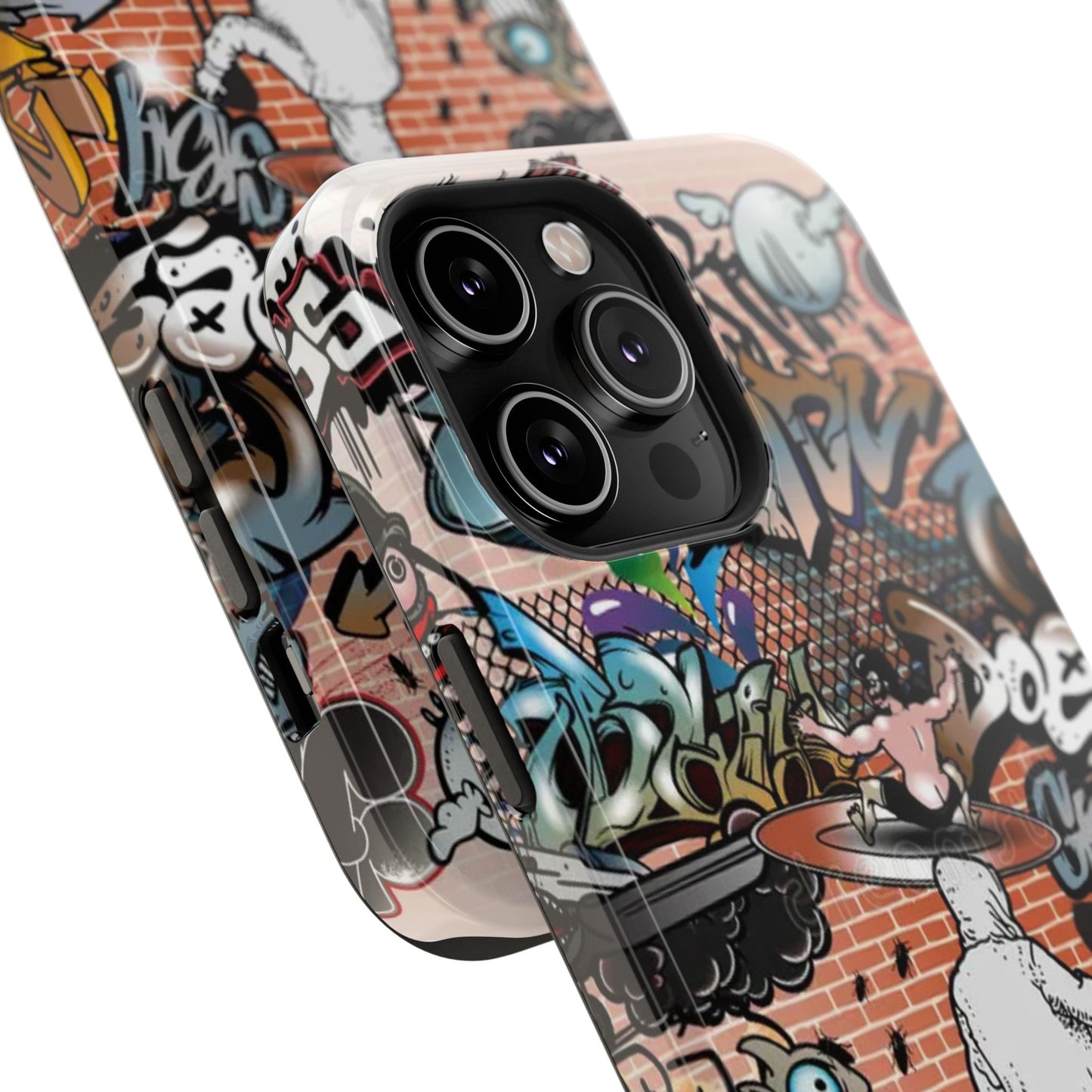 Coque de téléphone Graffiti Street Art — Coque résistante aux chocs style camouflage skateboard urbain