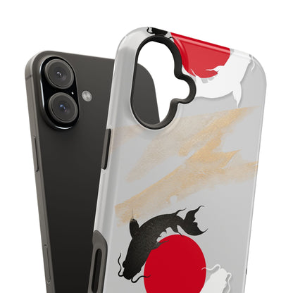 Coque de Téléphone Koi Circle Résistante aux Chocs