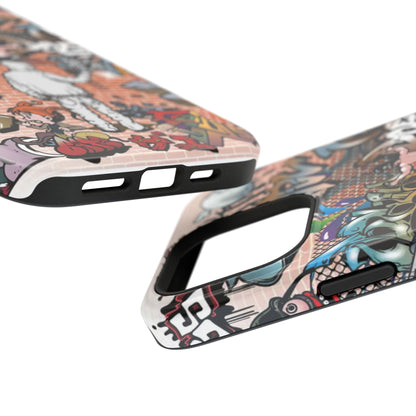 Coque de téléphone Graffiti Street Art — Coque résistante aux chocs style camouflage skateboard urbain