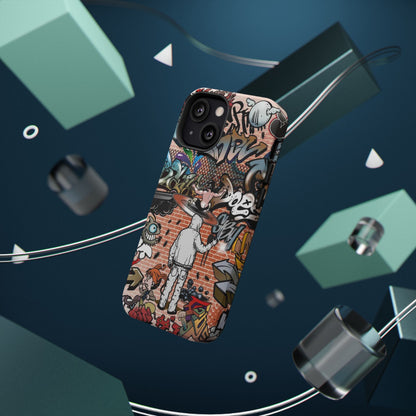 Coque de téléphone Graffiti Street Art — Coque résistante aux chocs style camouflage skateboard urbain