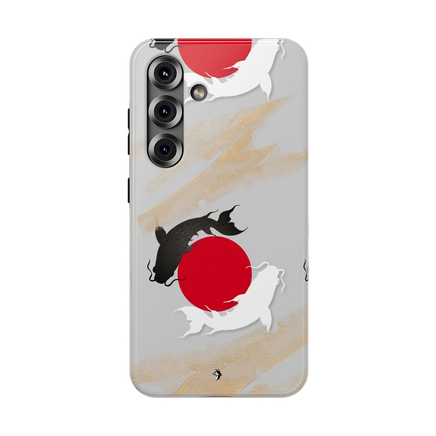 Coque de Téléphone Koi Circle Résistante aux Chocs