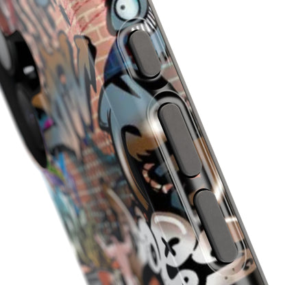 Coque de téléphone Graffiti Street Art — Coque résistante aux chocs style camouflage skateboard urbain