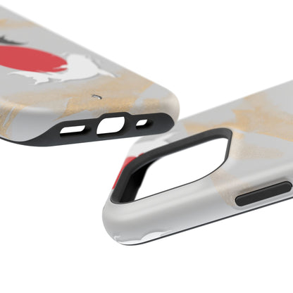Coque de Téléphone Koi Circle Résistante aux Chocs