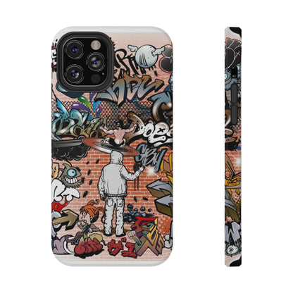 Coque de téléphone Graffiti Street Art — Coque résistante aux chocs style camouflage skateboard urbain