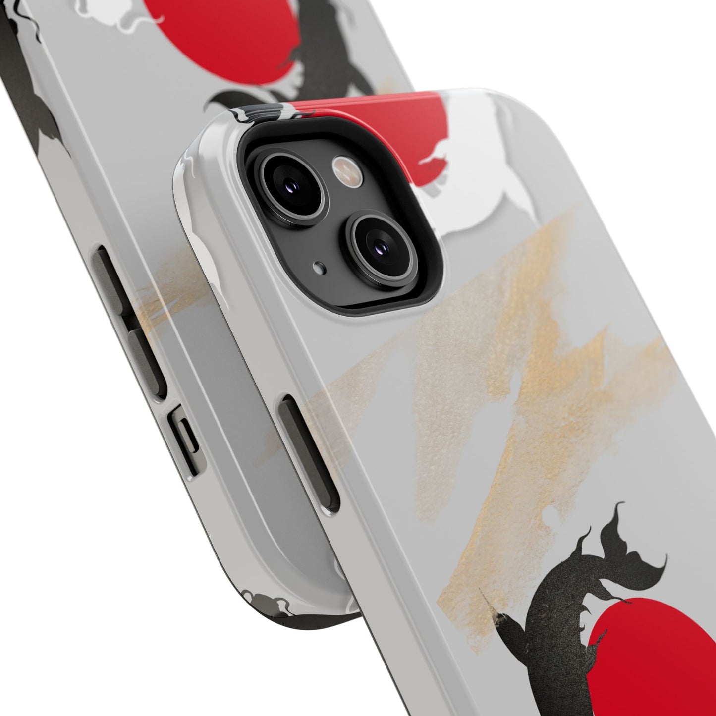 Coque de Téléphone Koi Circle Résistante aux Chocs
