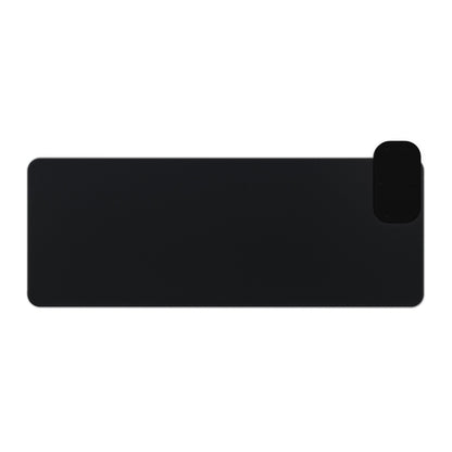 Tapis de souris gaming LED RGB avec recharge sans fil — Design camouflage floral