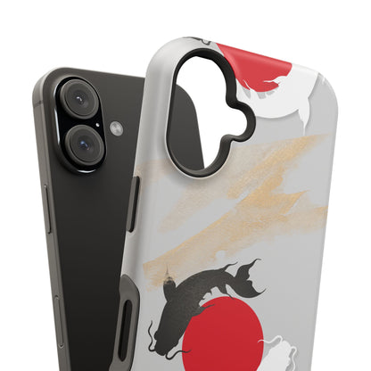 Coque de Téléphone Koi Circle Résistante aux Chocs