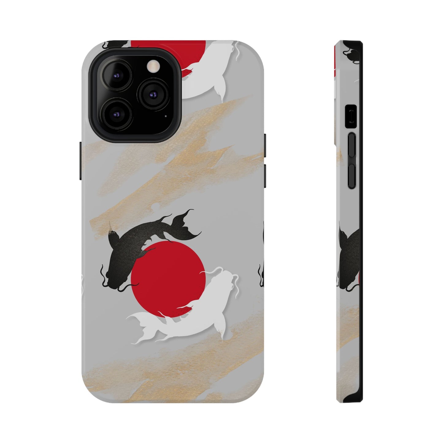 Coque de Téléphone Koi Circle Résistante aux Chocs