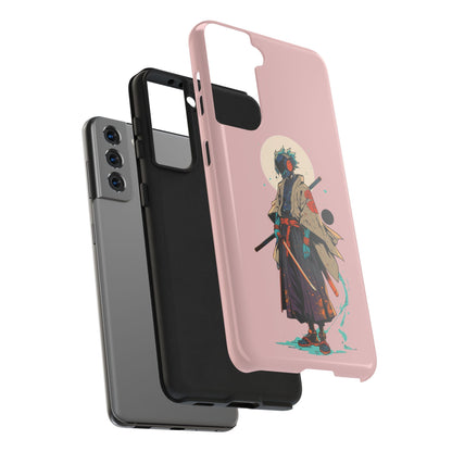 Samurai Cyberpunk Phone Case — Tough Protective iPhone Cover